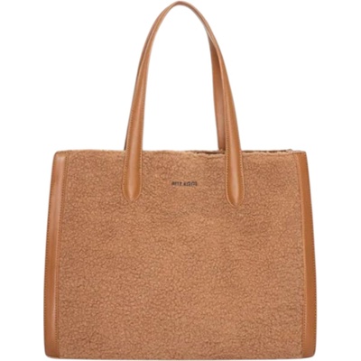 Bulaggi shopper kabelka kožešina Mia koňaková 31667-25