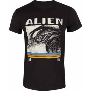 NNM тениска Alien - Retro Bars - Black - ALI06878TSB