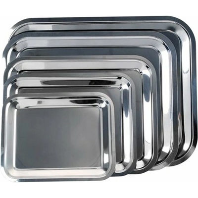 Квадратна тава от неръждаема стомана с хромирано покритие 40 x 32, 5 cm 1605SIS004 (1605SIS004)