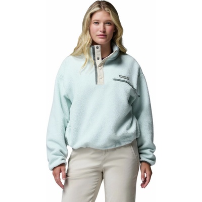 Columbia Helvetia II Cropped Half Snap Fleece světle modrá