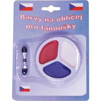 Barvy na obličej ČR 1