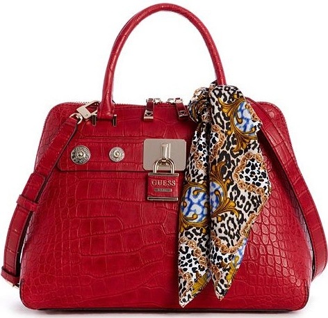 Guess Anne Marie Dome Satchel ervena Heureka.sk