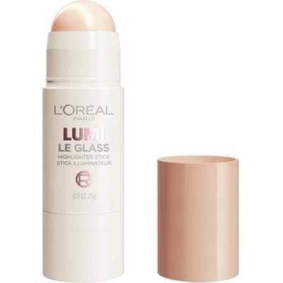 L'Oréal Paris Lumi Le Glass Highlighter Stick rozjasňovač v tyčince s vysokým leskem610 Glassy Pearl Eclat 7 g – Zboží Dáma