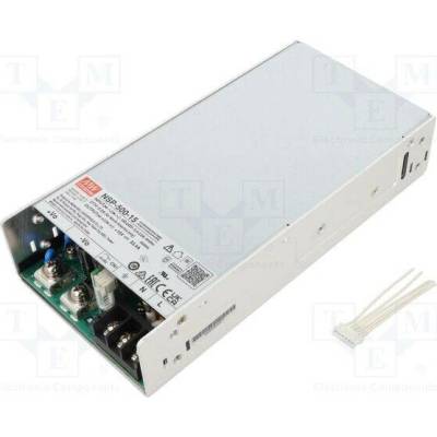 MEAN WELL NSP-500-15 Napájecí zdroj: spínaný; k vestavbě,modulový; 500W; 15VDC; 33,4A