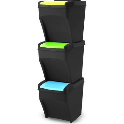 Kôš na triedený odpad BIN 3 x 25 l