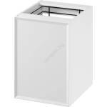 Cersanit S1022-011 - Стенен шкаф за баня MILLE 40x45 см с вграден кош за пране, бял (CS0248)