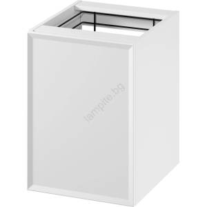 Cersanit S1022-011 - Стенен шкаф за баня MILLE 40x45 см с вграден кош за пране, бял (CS0248)