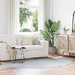 vidaXL Килим HUARTE Сиво 160 x 230 cm Полиестер (4103688)