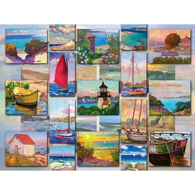 RAVENSBURGER Lodě a pobřeží 1500 dielov