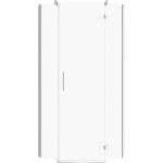 Cersanit Душ кабина Cersanit Jota петоъгълна с дясно отваряща се врата 80x80 хром (S160-009)