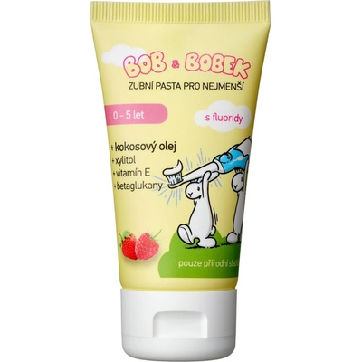 Bob a Bobek detská Jahoda a malina 0-5 rokov 50 ml
