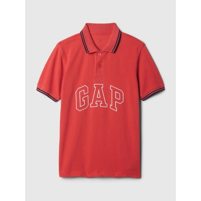GAP detské polo tričko s logom červená