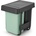 Brabantia Кош за сортиране на отпадъци Sort & Go двоен шкаф 2 x 15 л (232503)