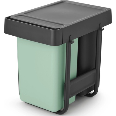 Brabantia Кош за сортиране на отпадъци Sort & Go двоен шкаф 2 x 15 л (232503)