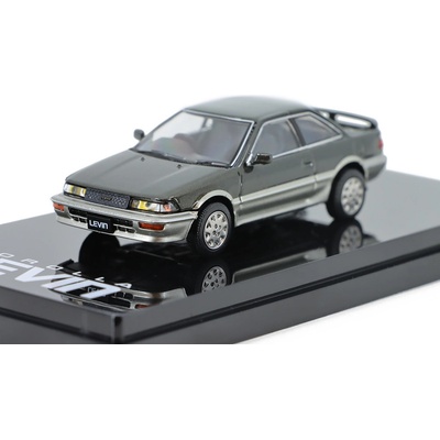 Apex Toyota Corolla Levin GT AE92 šedá Hobby Japan 1:64