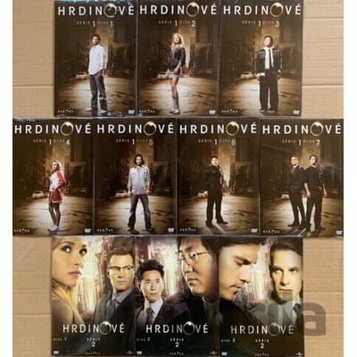 Hrdinové – sada 10 DVD