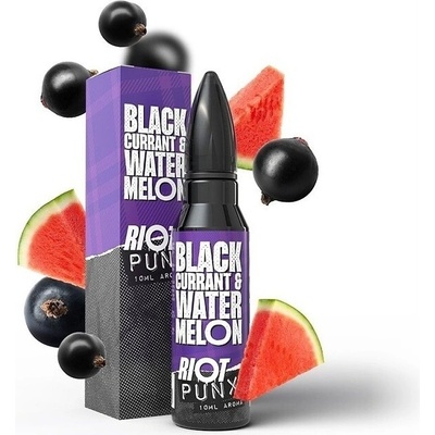 Riot Squad PUNX Shake & Vape Černý rybíz & vodní meloun 10 ml