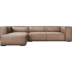 Windsor & Co Ъглов диван от светлокафява кожа (ляв ъгъл) Madame - Windsor & Co Sofas (WIN_LC_71_F1_MADAME3)