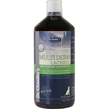 Dr.Clauder's Hair&Skin Multi Derm Salmon Oil- Подхранващо масло за кожа при кучета 1л
