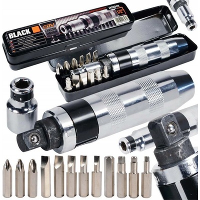 Falon-Tech Úderový rázový šroubovák 1/2" + sada 13 bitů ONDRAGON