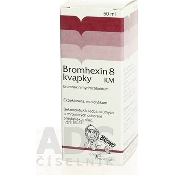 Bromhexin 8 sirup KM sir.1 x 100 ml