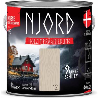 Impregnace na dřevo odolná vůči povětrnostním vlivům Normal (12) Neblige Wiese - 2,5L