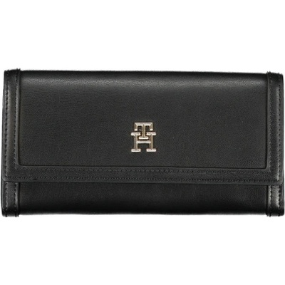 Tommy Hilfiger Дамски портфейл tommy hilfiger, Цвят Черен (aw0aw15747_nebds)