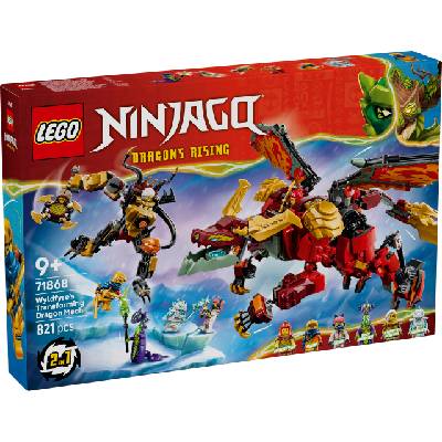 LEGO® NINJAGO® - Wyldfyre's Transforming Dragon Mech (71868)