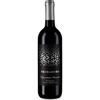 Casa Vinicola Botter Primadoro Negroamaro Primitivo 2025 Červené sametově měkké 13,5% 0,75 l (holá láhev)