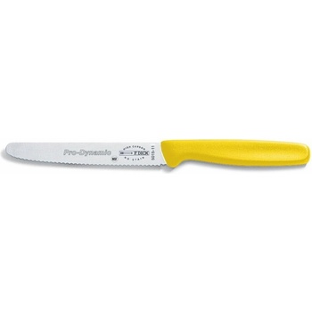 F.Dick Víceúčelový nůž s vlnitým výbrusem žlutý 11 cm