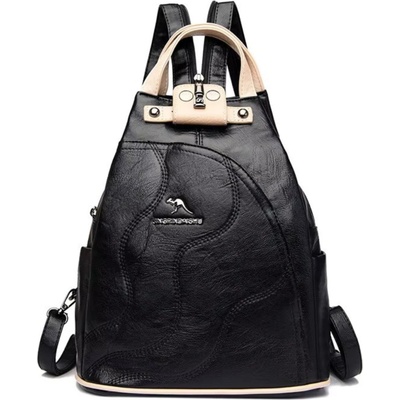 Picadili Дамска раница, Viella GT3592, Black/Cream (GT3592)