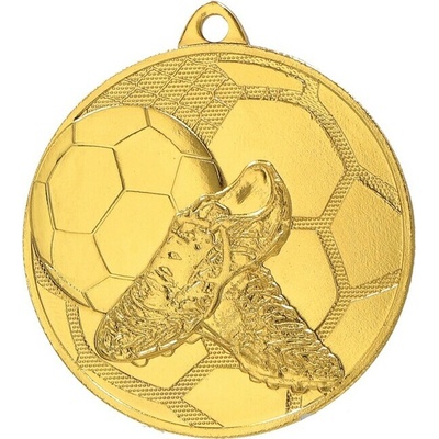 MMC28050/B Medaila futbal pr.50 mm hr.2 mm bronz 5x0 2 cm Výška cm