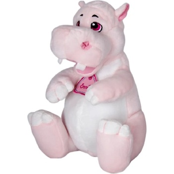 Image 1 of Амек Тойс Плюшена играчка Амек Тойс - Хипопотам с медальон, 24 сm (30416)