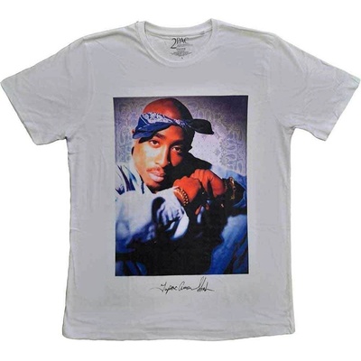 2Pac Blue Bandana White XL Риза (2PACTS40MW04)