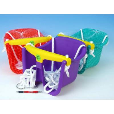 Chemoplast houpačka sedačková plastová Baby oranžová