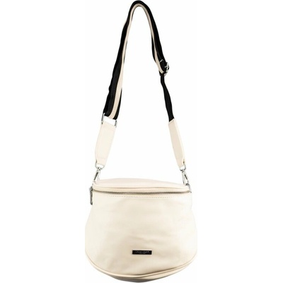 DIANA dámska crossbody koženková kabelka Béžová