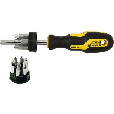 NAREX Отвертка със сменяеми накрайници магнитна комплект SB/PH/PZ/TX Narex Bystrice - 13 бр. - 880110 (8801 10)