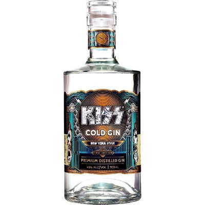 Kiss Cold Gin 40% 0,5 l (holá láhev)