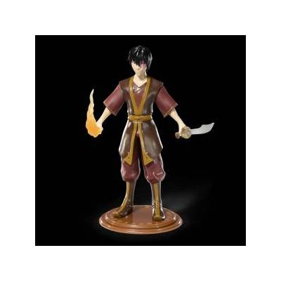 The Noble Collection Фигурка Аватар Последният повелител на въздуха Bendyfigs Огъващ се Зуко, 19 см, многоцветен