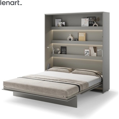 Dig-net náb ytok Lenart Bed Concept BC-13 Sklápacia sivá
