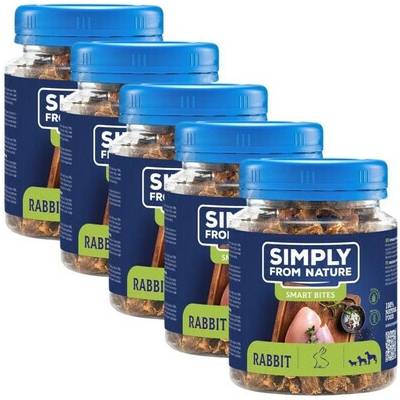 SIMPLY FROM NATURE Smart Bites Tréningové maškrty s králičím mäsom 5x 130 g
