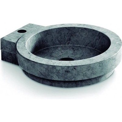 Bathco 00339 - Мивка за плот ICONO 40x45 см камък/сива (BO0019)