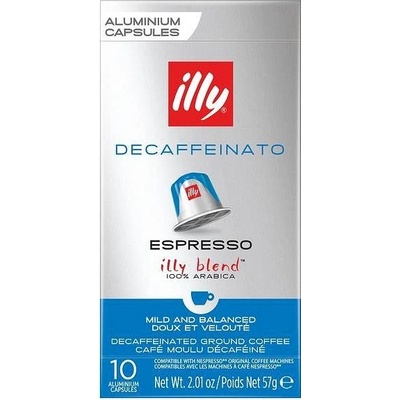 ILLY Espresso Decaffein 10 kapsúl kompatibilné s Nespresso Original