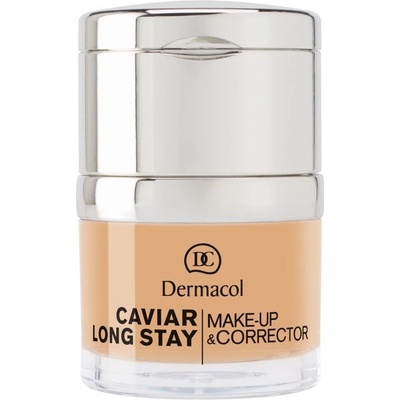 Dermacol Caviar Long Stay make-up and corrector 3.0 nude 30 ml