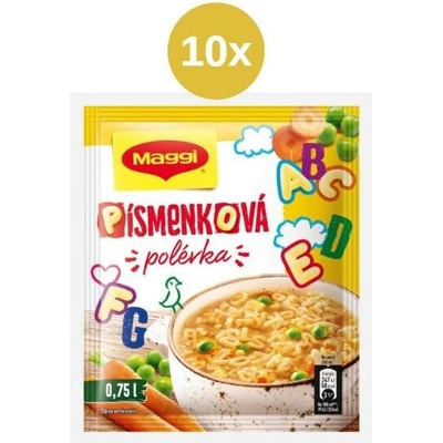 Maggi tradiční polévka písmenková 10 x 51 g