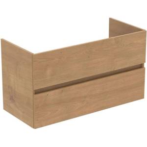 Ideal Standard Eurovit+ - Шкафче за умивалник, 55x100x44 см, 2 чекмеджета, дъб R0265Y8 (R0265Y8)