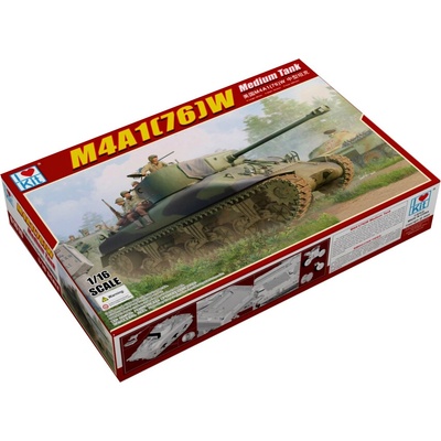 I LOVE KIT M4A1 76 W Medium Tank 1:16