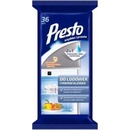 Presto čistiace obrúsky na sklá a zrkadlá 30 ks