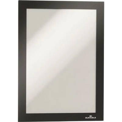 Informačný panel, A5, magnetický, DURABLE "DURAFRAME MAGNETIC", čierna