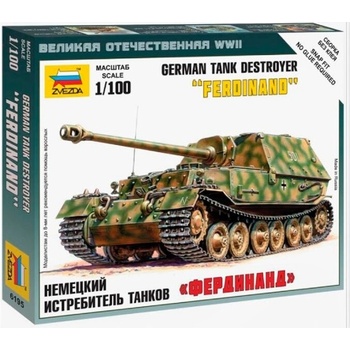 Zvezda Snap Kit SdKfz 184 Ferdinand ZV 6195 1:100
